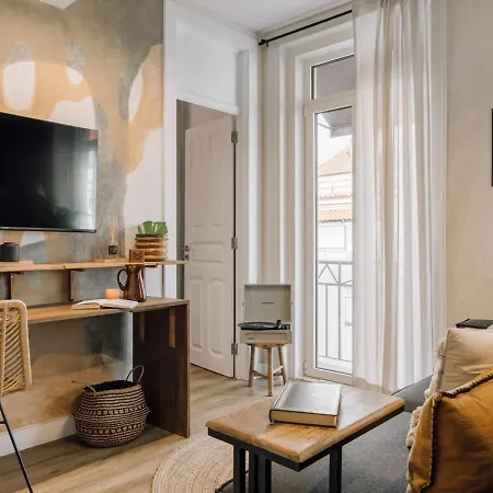 Apartament Kwenge - 1 Bedroom And Terrace In Avenidas Novas Lizbona